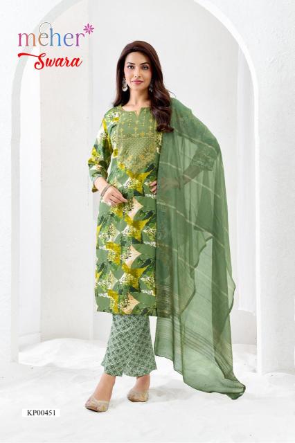 Meher swara 3pcs wholesale ladies kurti online